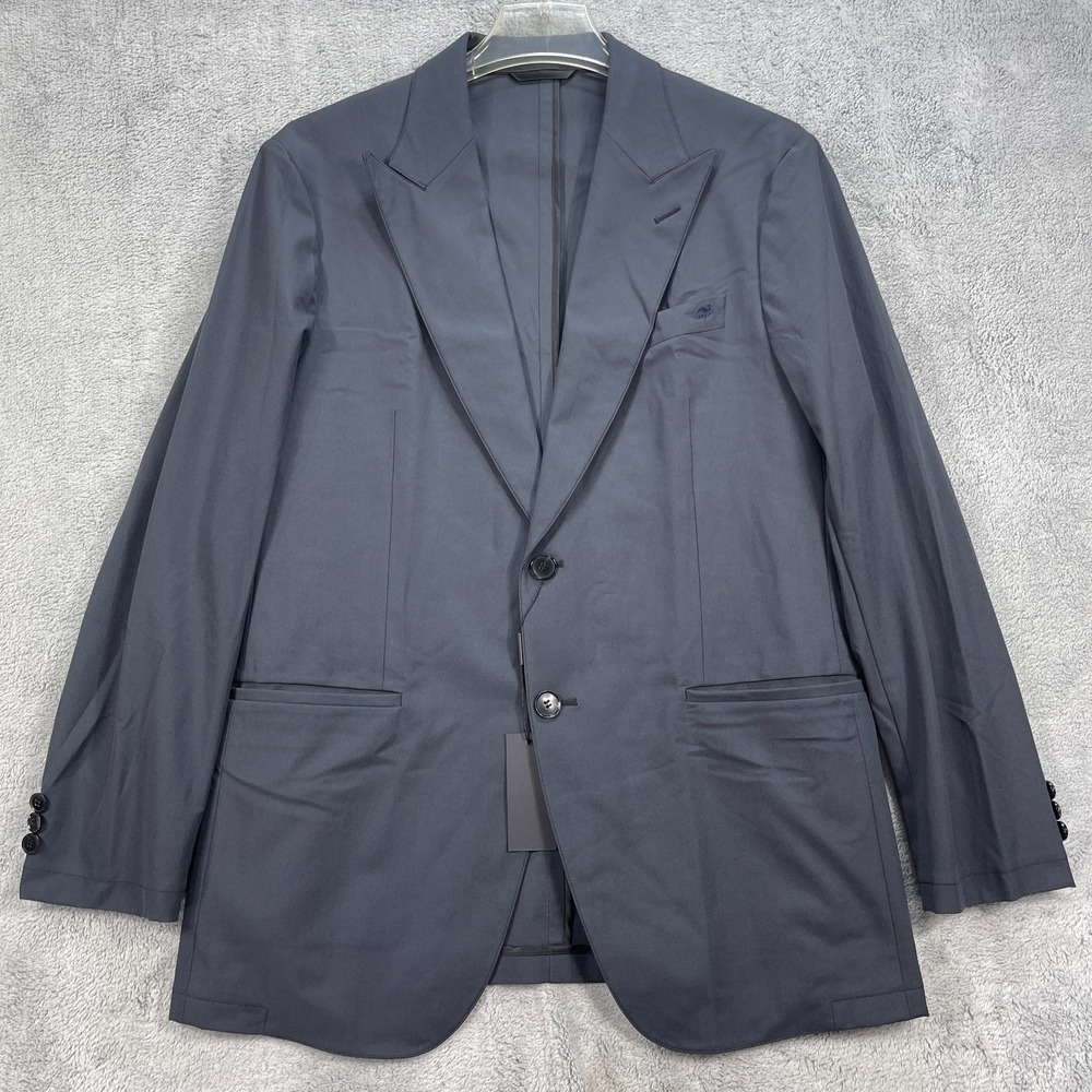 Sene Blazer Jacket Mens 40S Black Single Breasted FlexTech Formal Double Vented